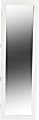 Mind Reader Slim Locking Jewelry Cabinet, 47”H x 14-1/2”W x 3-7/16”D, White 1 thumbnail image