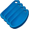 Kore Design™ Scoop Rocker Stackable Chairs, Blue, Set Of 4 Chairs 1 thumbnail image