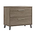 WorkPro Motiva 36"W 2-Drawer Lateral File Cabinet, Modern Hickory, Installation Included 1 thumbnail image