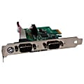 Perle SPEED2 LE Express Dual PCI Express Serial Card - 2 x 9-pin DB-9 Male RS-232 Serial
