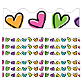 Carson Dellosa Education Scalloped Border, Kind Vibes Doodle Hearts, 39' Per Pack, Set Of 6 Packs