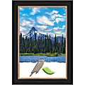 Amanti Art Picture Frame, 31" x 43", Matted For 24" x 36", Vogue Black