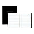 Blueline® Brand 50% Recycled Composition Book, 7 1/4" x 9 1/4", College Ruled, 96 Sheets, Black