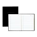 Blueline® Brand 50% Recycled Composition Book, 7 1/4" x 9 1/4", College Ruled, 192 Sheets, Black