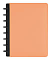 TUL® Discbound Notebook, Limited Edition, Sunset Shades, Junior Size, Cantaloupe
