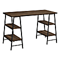 Monarch Specialties Wincy 48"W Computer Desk, Brown/Black 1 thumbnail image