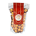 Sweetworks Foil-Wrapped Solid Milk Chocolate Balls, 1 Lb, Orange