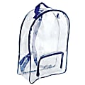 Bags Of Bags Security Laptop Backpacks, Clear, Pack Of 2