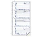 Rediform Memo Style Phone Message Book, 2 Part, Book Of 1,600 Messages, Blue