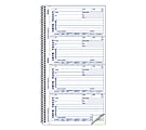 Rediform Memo Style Phone Message Book, 2 Part, Book Of 400 Messages, Blue 1 thumbnail image
