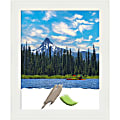 Amanti Art Picture Frame, 19" x 23", Matted For 16" x 20", Vanity White Narrow 1 thumbnail image