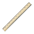 Westcott® Metric Ruler With Metal Edge, 12" 1 thumbnail image