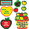Creative Teaching Press Poppin' Patterns Back-To-School Apples Bulletin Board Set