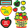 Creative Teaching Press Poppin' Patterns Back-To-School Apples Bulletin Board Set 1 thumbnail image