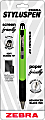 Zebra® STYLUSPEN™ Retractable Stylus Pen With Grip, Medium Point, 1.0 mm, Key Lime Pie Barrel, Black Ink 1 thumbnail image