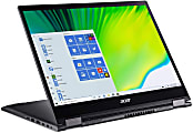 Acer® Spin 5 SP513-54N-74V2 Refurbished Laptop, 13.5" Touch Screen, Intel® Core™ i7, 16GB Memory, 512GB Solid State Drive, Wi-Fi 6, Windows® 10, NX.HQUAA.006