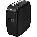 Fellowes Powershred 12Cs Cross-Cut Shredder - Non-continuous Shredder - Cross Cut - 12 Per Pass - for shredding Paper, Staples, Paper Clip, Credit Card, Junk Mail - 0.156" x 2" Shred Size - P-3 - 8 ft/min - 9" Throat - 5 Minute Run Time