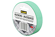 Scotch® Decorative Masking Tape, 1" x 20 Yd., Mint