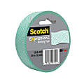 Scotch® Decorative Masking Tape, 15/16" x 27 3/10 Yd., Mint Mosaic 1 thumbnail image