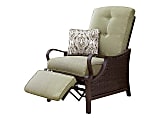 Hanover Ventura Luxury Recliner in Vintage Meadow, Olive, Olefin Seat, Steel, Aluminum, Resin Frame, 26.3"W x 36"D x 40.5"H 1 thumbnail image