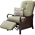 Hanover Ventura Luxury Recliner in Vintage Meadow, Olive, Olefin Seat, Steel, Aluminum, Resin Frame, 26.3"W x 36"D x 40.5"H 1 thumbnail image