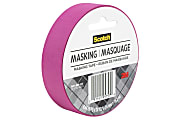 Scotch® Decorative Masking Tape, 1" x 20 Yd., Pink