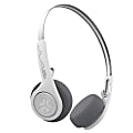 JLab Audio Rewind Retro Wireless On-Ear Headphones, HBREWINDRWHT4 1 thumbnail image