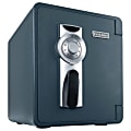 First Alert 2092F-BD Security Safe - 1.30 ft³ - Combination Lock - 4 Live-locking Bolt(s) - Water Proof, Fire Resistant, Pry Resistant - Internal Size 13.63" x 13.25" x 12.50" - Slate