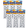 Creativity Street Peel & Stick Wiggle Eyes, Black, 60 Eyes Per Pack, Set Of 6 Packs