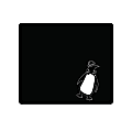 OTM Essentials Mouse Pad, Penguin, 10" x 9.13", Black, V1BM-CRIT-02 1 thumbnail image
