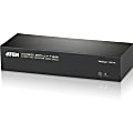 ATEN 4-Port VGA Splitter with Audio - 450 MHz to 450 MHz - Audio Line In - Audio Line Out - Serial Port - VGA In - VGA Out 1 thumbnail image