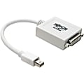 Eaton Tripp Lite Series Keyspan Mini DisplayPort to DVI Adapter, Video Converter for Mac/PC, White (M/F), 6-in. (15.24 cm), TAA, P13706NDVI 1 thumbnail image