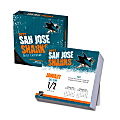 Lang Turner Licensing Boxed Daily Desk Calendar, 5-1/4" x 5-1/4", San Jose Sharks, January To December 2022 1 thumbnail image