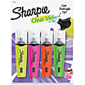 Sharpie Clear View Highlighters Set - Chisel Marker Point Style - 4 / Set
