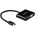 StarTech.com Mini DisplayPort to HDMI VGA Adapter - mDP 1.2 HBR2 to HDMI 2.0 4K 60Hz or VGA Video Monitor Converter - TB2 Compatible 1 thumbnail image