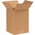 Partners Brand Corrugated Boxes, 9"H x 7"W x 7"D, 15% Recycled, Kraft, Bundle Of 25