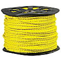 Office Depot® Brand Twisted Polypropylene Rope, 5,600 Lb, 5/8" x 600', Yellow 1 thumbnail image