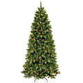 Pre-Lit Lehigh Valley Pine Tree, 7 1/2'H x 45" Diameter, 500 Clear Lights 1 thumbnail image