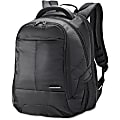 Samsonite Classic Carrying Case Rugged (Backpack) for 13" to 15.6" Notebook - Black - Shock Resistant Interior - Ballistic Fabric - Checkpoint Friendly - Handle, Shoulder Strap - 17.8" Height x 12.5" Width x 9.3" Depth - 1 Pack