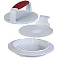 Starfrit® Hamburger Press, Red/White 1 thumbnail image