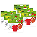 Eureka School Paper Cut Outs, 5”, Football, 36 Cut Outs Per Pack, Set Of 3 Packs 1 thumbnail image
