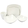 Gibson Home Zen Buffetware 30-Piece Dinnerware Set, White 1 thumbnail image