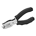 Sparco Handheld Slot Punch With Cushioned Grip, 6 mm, Silver/Black 1 thumbnail image