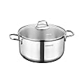 Korkmaz Perla 2-Piece Stainless Steel Casserole Dish With Lid, 6.8L, Silver 1 thumbnail image