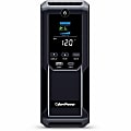 CyberPower CP1350AVRLCD3 Intelligent LCD UPS Systems - 1350VA/815W, 120 VAC, NEMA 5-15P, Mini-Tower, 12 Outlets, LCD, $500000 CEG, 3YR Warranty 1 thumbnail image