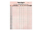 Tabbies Patient Sign-In Label Forms, Salmon, Pack of 125 1 thumbnail image