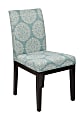 Ave Six Dakota Parsons Chair, Gabrielle Sky/Dark Brown 1 thumbnail image
