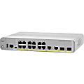 Cisco Catalyst 3560CX-8PT-S Switch - 10 Ports - Manageable - Gigabit Ethernet - 10/100/1000Base-TX - Twisted Pair - Rail-mountable, Rack-mountable 1 thumbnail image