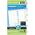 Day-Timer® Classic 2-Pages-Per-Month Planner Refill, Size 3, 6 3/4" x 3 3/4", White, January to December 2018 (871291801) 1 thumbnail image