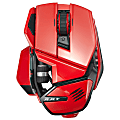 Mad Catz Office R.A.T. Wireless Mouse For PC, Mac, And Android, Red